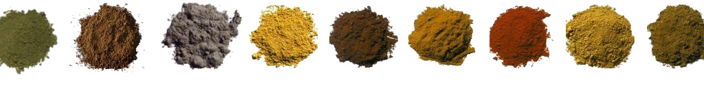 tadelakt pigments